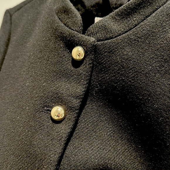 Thick - Elegant Old Money Black Women's Jacket , Blazer - Picture 2 of 3